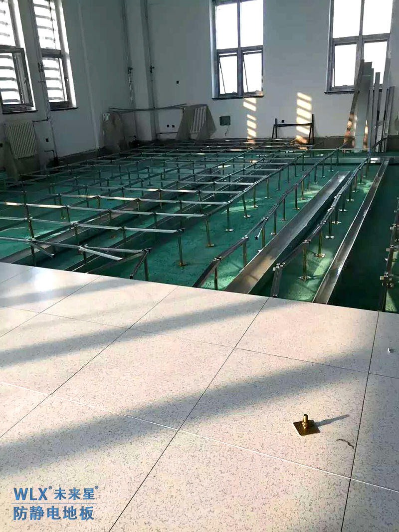 陜西省中醫(yī)腦科醫(yī)院-小蘭花陶瓷防靜電地板